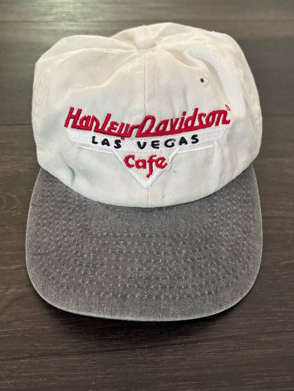 Vintage Harley Davidson Cafe Las Vegas Strap Back Hat